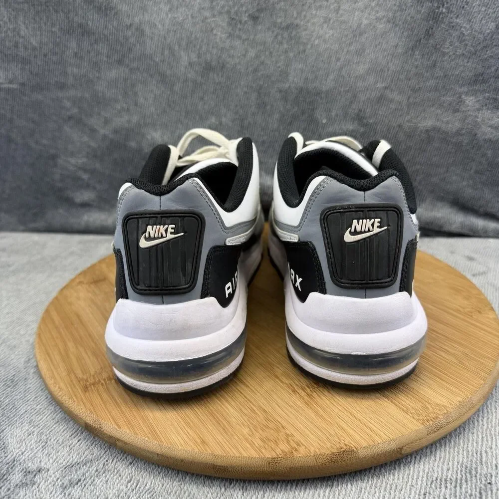 Nike Air Max LTD 3 Shoes Mens Size 9.5 White Gray Walking Training 687977-105